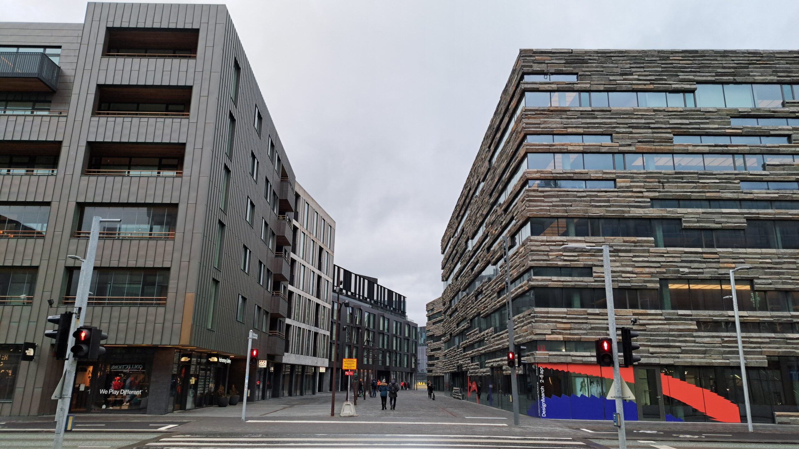 Isländische Städte • quer Reykjavik modern scaled